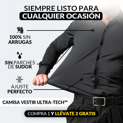 UltraTech® Camisa de seda premium (Oferta 3X1)