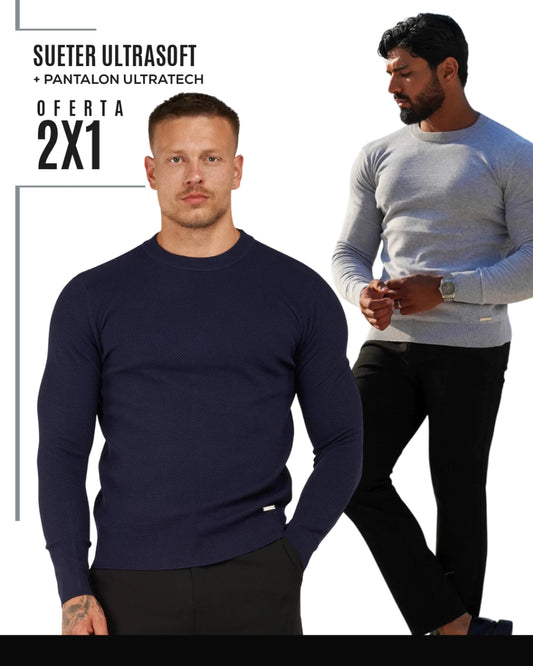 Sueter UltraSoft® + Pantalon UltraTech® (2X1)